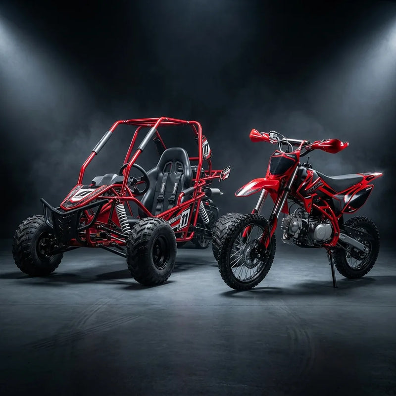 Off-Road Go-Karts & Mini Gas Bikes