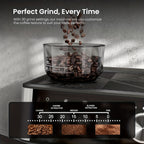 20 Bar Espresso Machine with Milk Frother Steam Wand, 58mm Expresso Coffee Machines, Commercial Stainless Steel Coffee Maker for Cappuccino and Latte, Perfect for Home & Office, Brushed Stainless Steel, (2 Model:Semi-Automatic/with Grinder Available)