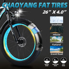 26" Electric Bike for Adults, 21 Speed Electric Scooter with 48V 15AH 720WH Removable Lithium-Ion Battery, 720W Powerful Brushless Motor, 19.5mph, Up to 50 Miles, All Aluminum Alloy Frame