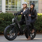 Adult Electric Bike, 749W Peak Motor Ebike with 48V 15Ah Built-In Battery, 60 Miles Range 27.9 MPH Electric Bike, 20" Fat Tire E Bike with 7 Speed