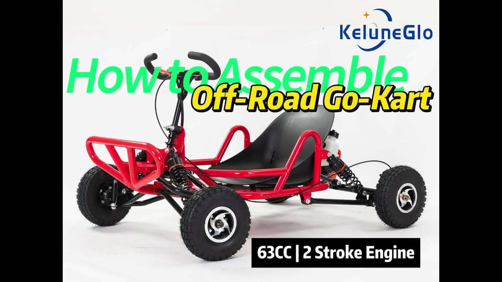 Adult Off-Road Go Kart with Heavy-Duty Reinforced Frame & All-Terrain Tires, Suitable for Grassland, Gravel & Rough Terrains, Comes with Complete Safety Protective Gear for Outdoor Racing & Family Gathering, Perfect Birthday & Holiday Gift