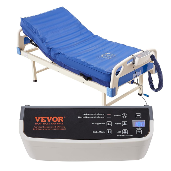 Alternating Air Pressure Mattress, Dual-Layer Alternating Pressure Pad for Hospital Beds