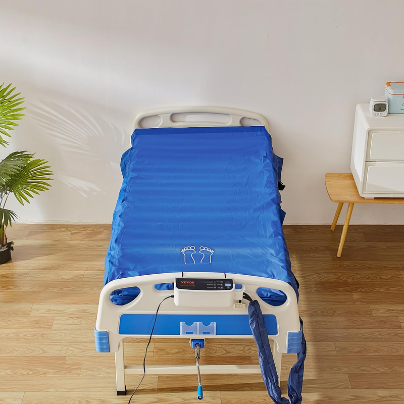 Alternating Air Pressure Mattress, Dual-Layer Alternating Pressure Pad for Hospital Beds