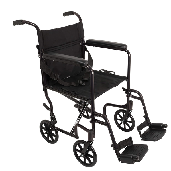 Attendant Transport Wheelchairs 19" Seat