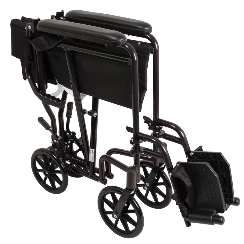 Attendant Transport Wheelchairs 19" Seat