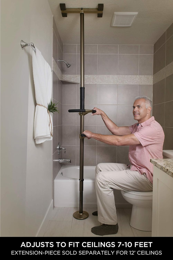 Bath Shower Grab Bars Sure Stand Pole