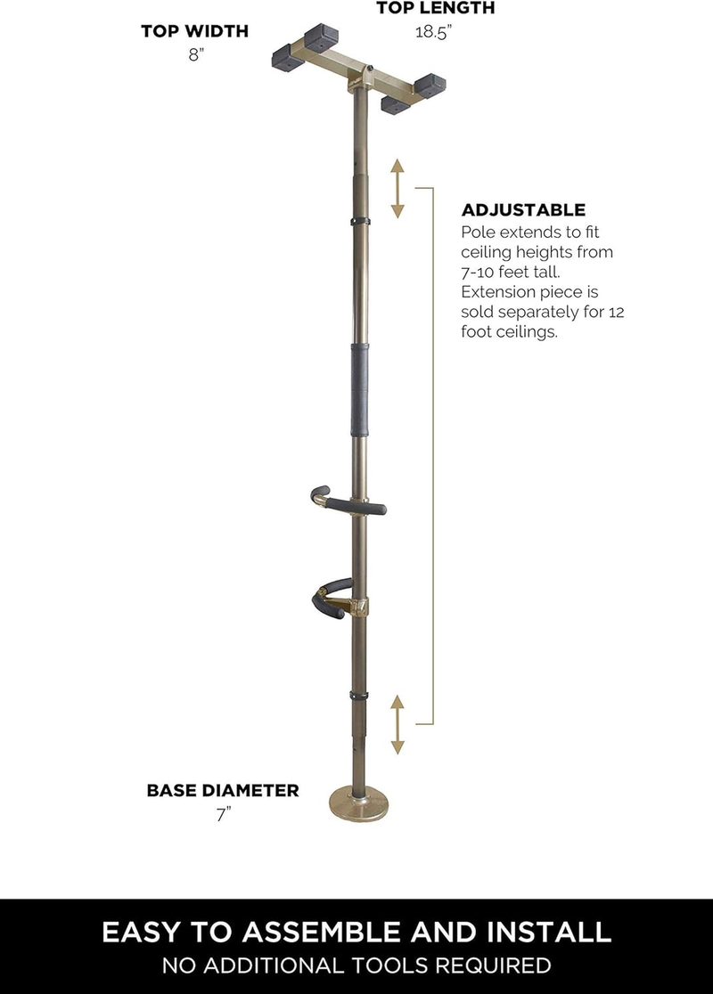 Bath Shower Grab Bars Sure Stand Pole