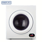 Compact Dryer 1.5/2.65 Cu. Ft. Portable Clothes Dryers with Exhaust Duct with Stainless Steel Liner Four Function Small Dryer Machine, Suitable for Apartments, Dorm, RVs