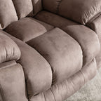 Elderly Power Lift Recliner Chair with Massage & Heat - Oversized Wide Overstuffed Seat, Heavy Duty Safety Reclining Mechanism, USB Ports & 2 Hidden Cup Holders for Game & Recreation Room Furniture