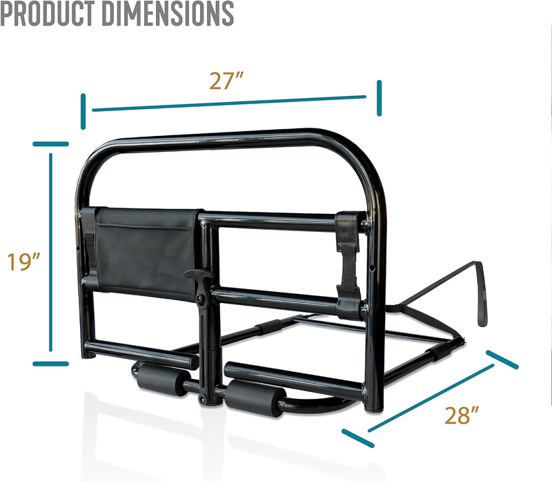 Prime Safety Bed Rail, Bariatric Bed Bar Handle for Bed for Adults, Seniors, and Elderly