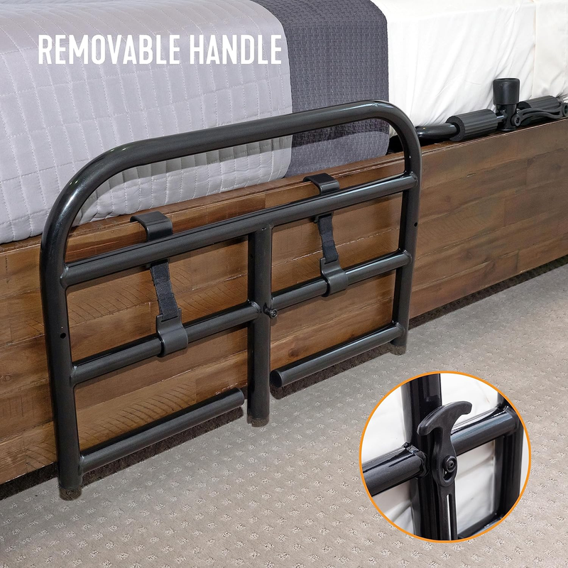 Prime Safety Bed Rail, Bariatric Bed Bar Handle for Bed for Adults, Seniors, and Elderly