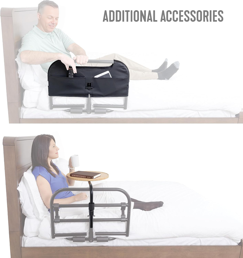 Prime Safety Bed Rail, Bariatric Bed Bar Handle for Bed for Adults, Seniors, and Elderly