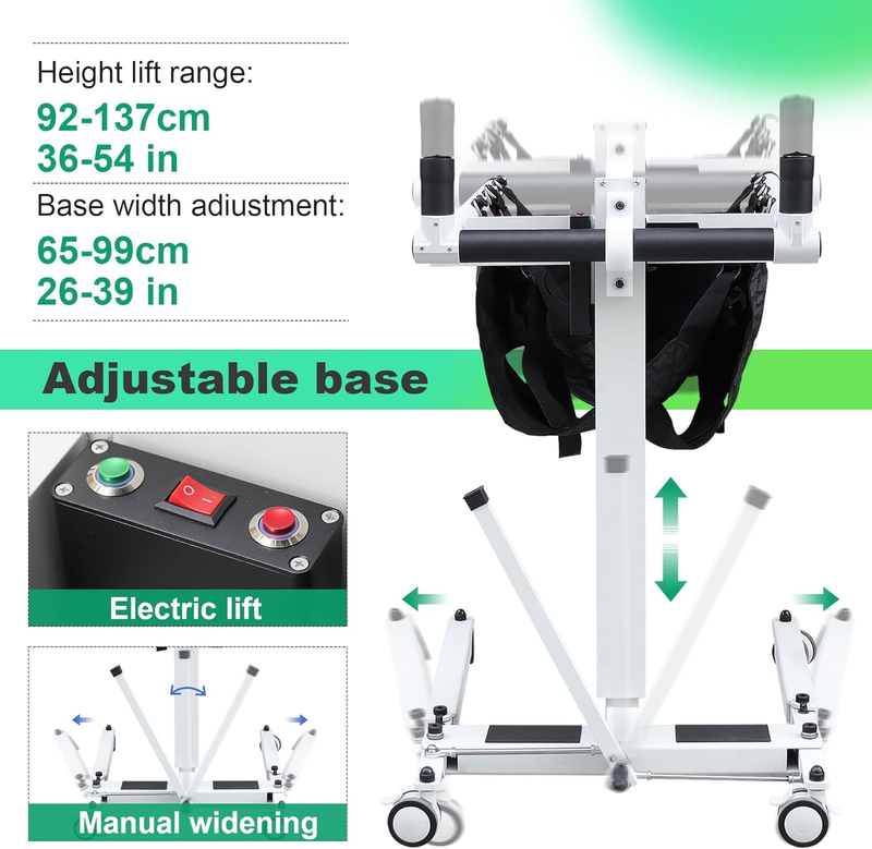 Electric Patient Lift Wheelchair for Home