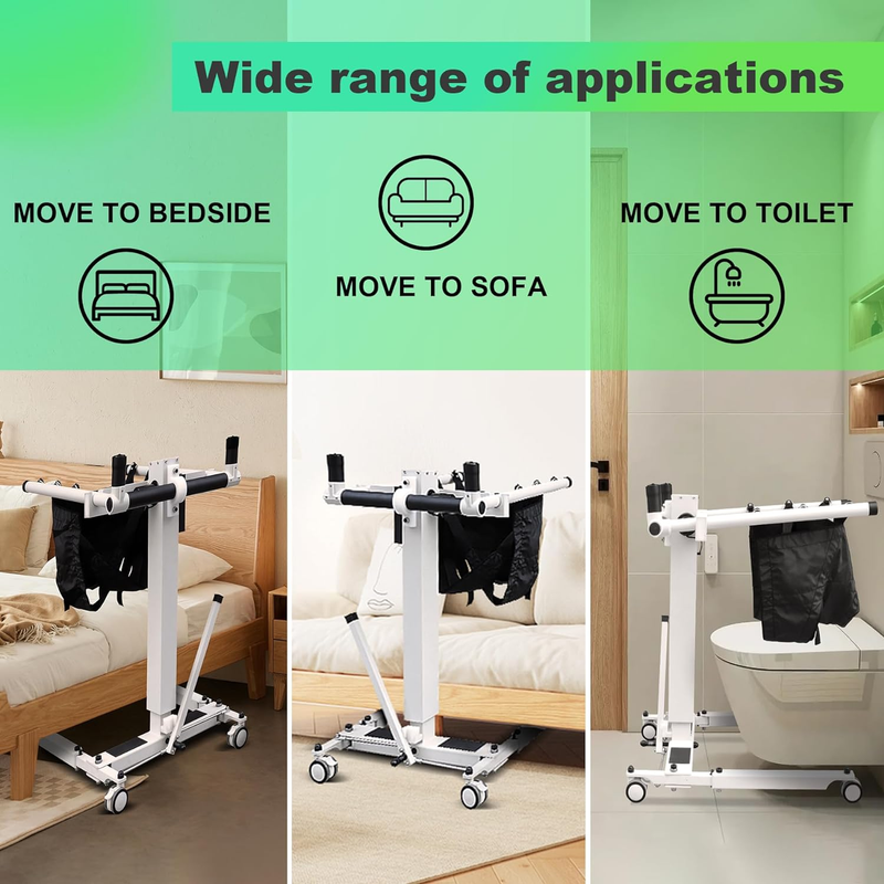 Electric Patient Lift Wheelchair for Home