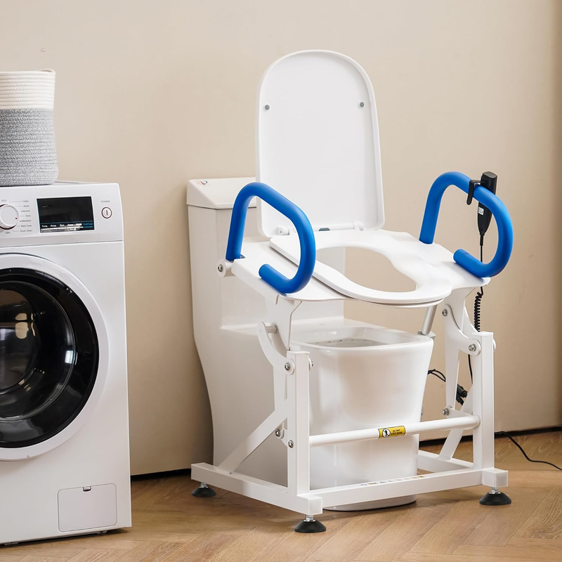 Electric Toilet Seat Lift with Padded Arms