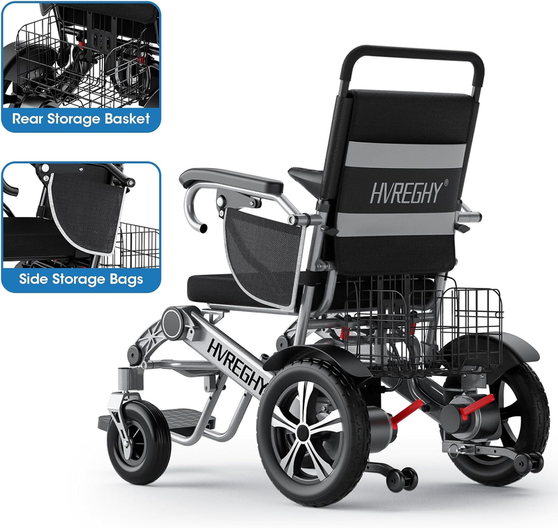 Electric Wheelchairs Lightweight Motorized Comfortable