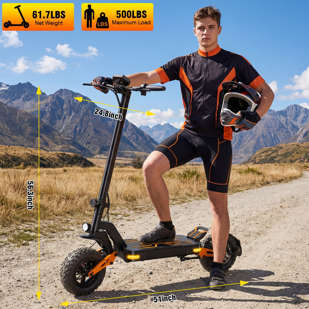Foldable Electric Scooter with 749W Motor, Top Speed Of 19.9-27.9 MPH, 48V 25AH Battery with 35-Mile Range, 500 LBS Load Capacity, And 11-Inch Vacuum Tires. The Ultimate Choice for Urban Commuting And Outdoor Adventures