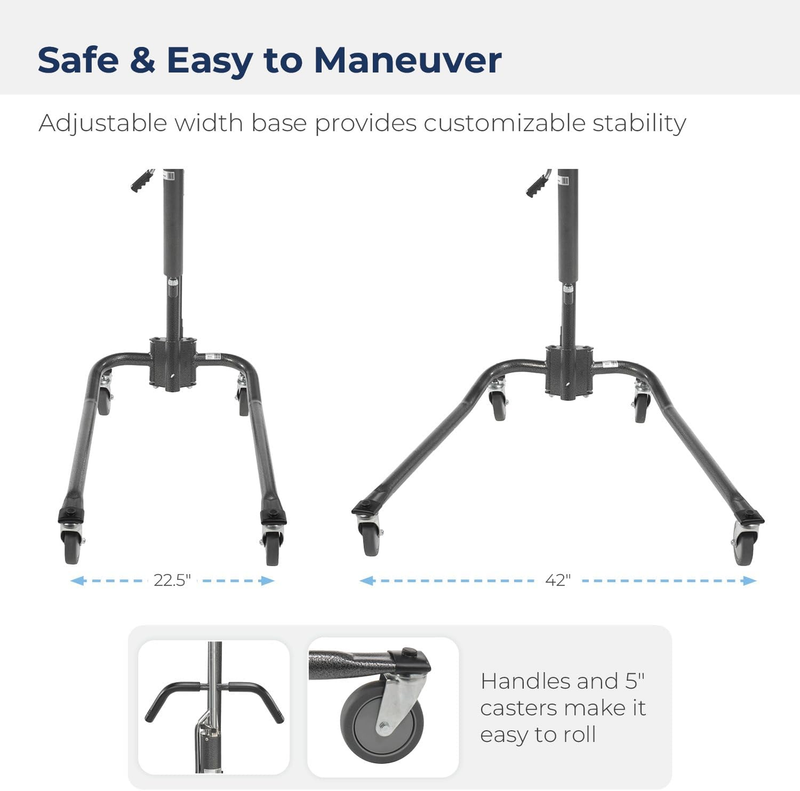 Handicap Hydraulic Lift, Silver Vein 5 Inch