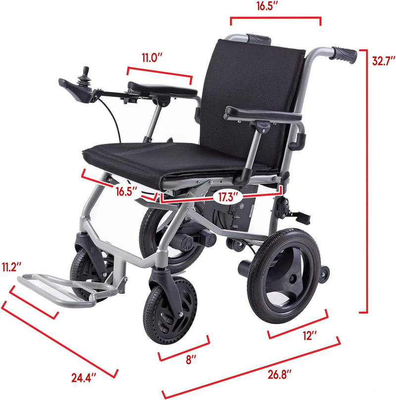 Lightest Foldable Electric Wheelchair