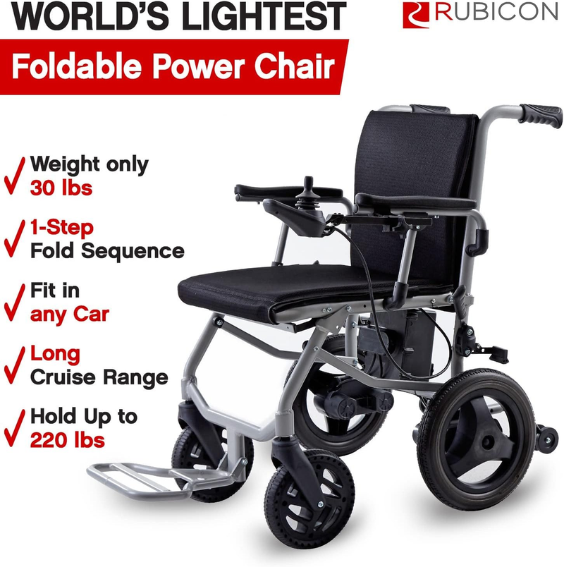 Lightest Foldable Electric Wheelchair