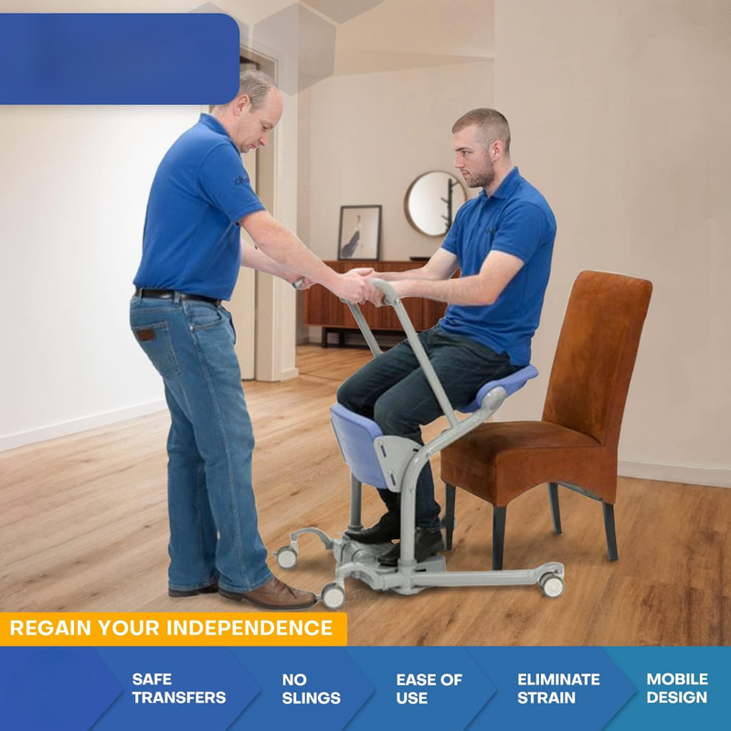 Manual Sit to Stand Elderly Assist Transfer Patient Lift Aid