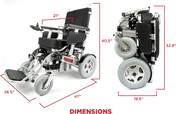 Mobility Exclusive Foldable Electric Wheelchair