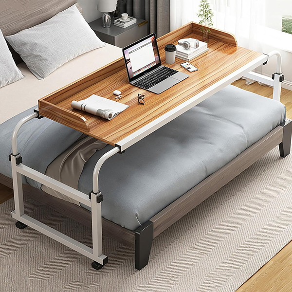 Overbed Table Adjustable Computer Workstation