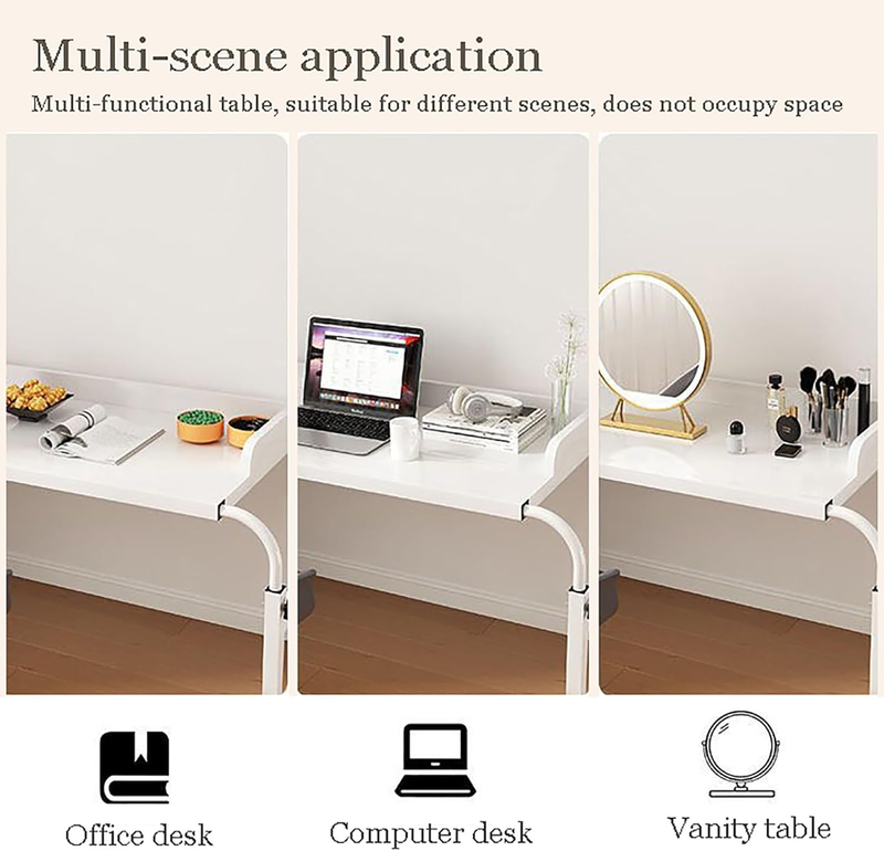 Overbed Table Adjustable Computer Workstation