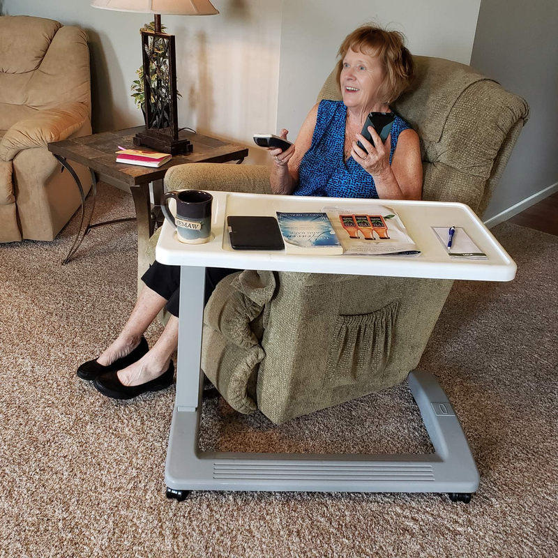 Overbed Table Rolling Adjustable