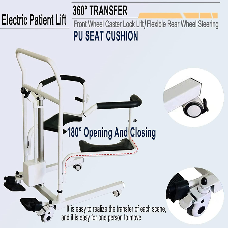 Patient Lift, Whole Body Assisted Transfer Sling Lift