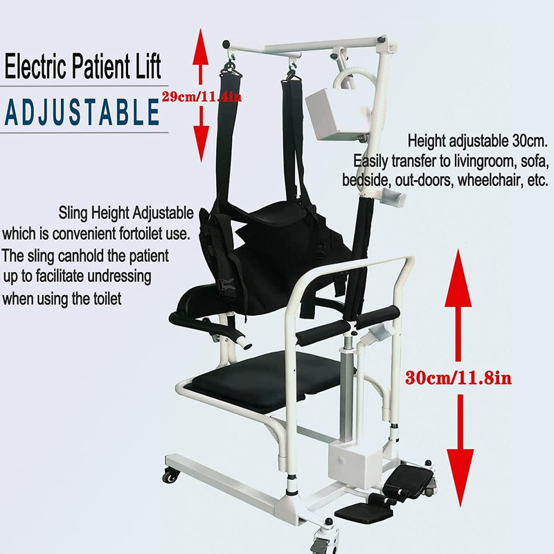 Patient Lift, Whole Body Assisted Transfer Sling Lift