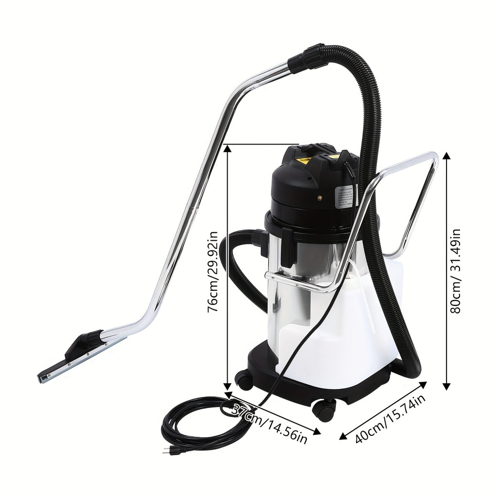Portable Carpet & Upholstery Cleaner - Powerful Extraction With Wet/Dry Vacuum Technology For Deep Floor And Fabric Cleaning