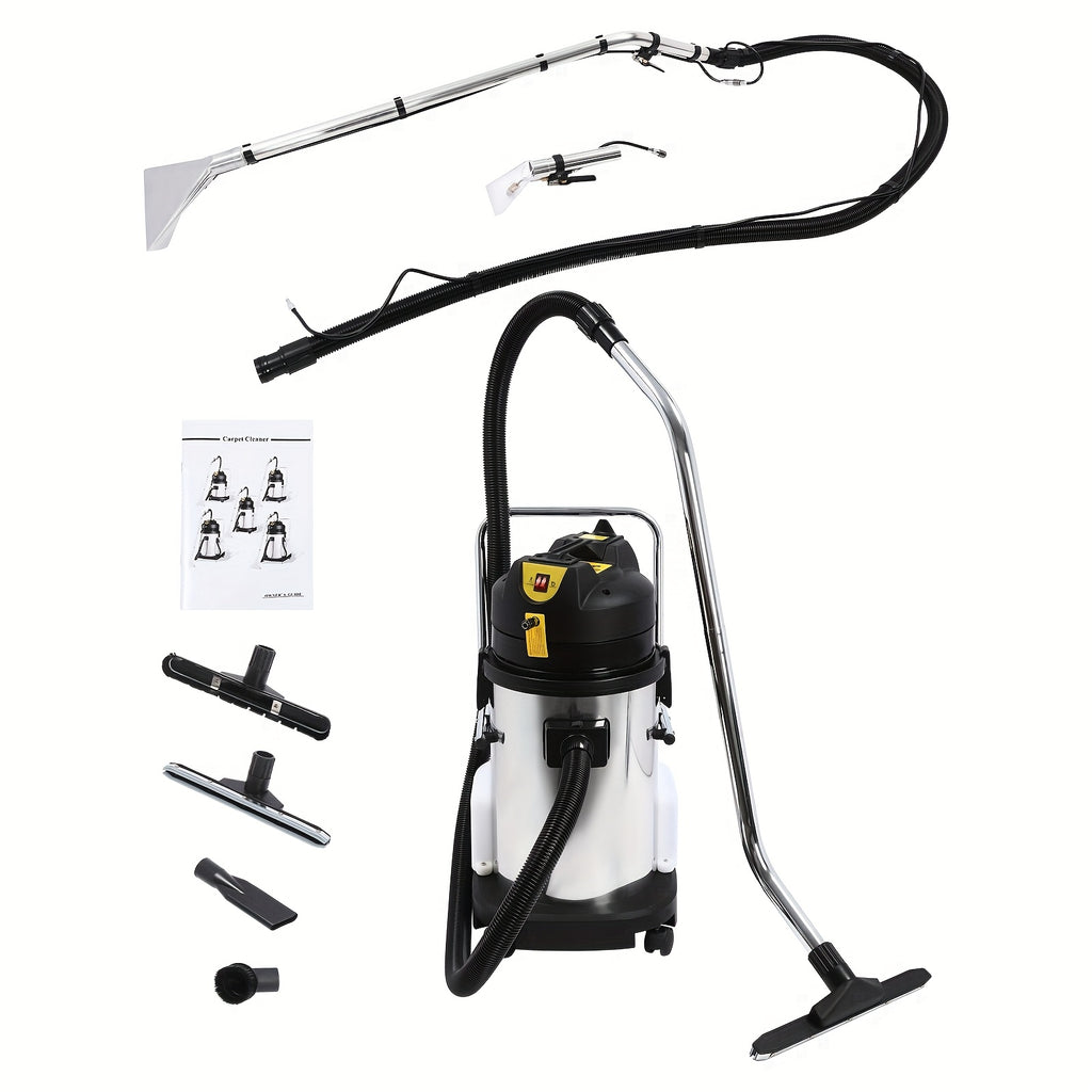 Portable Carpet & Upholstery Cleaner - Powerful Extraction With Wet/Dry Vacuum Technology For Deep Floor And Fabric Cleaning