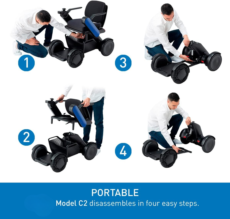 Portable Power Chair 18" Wide Seat