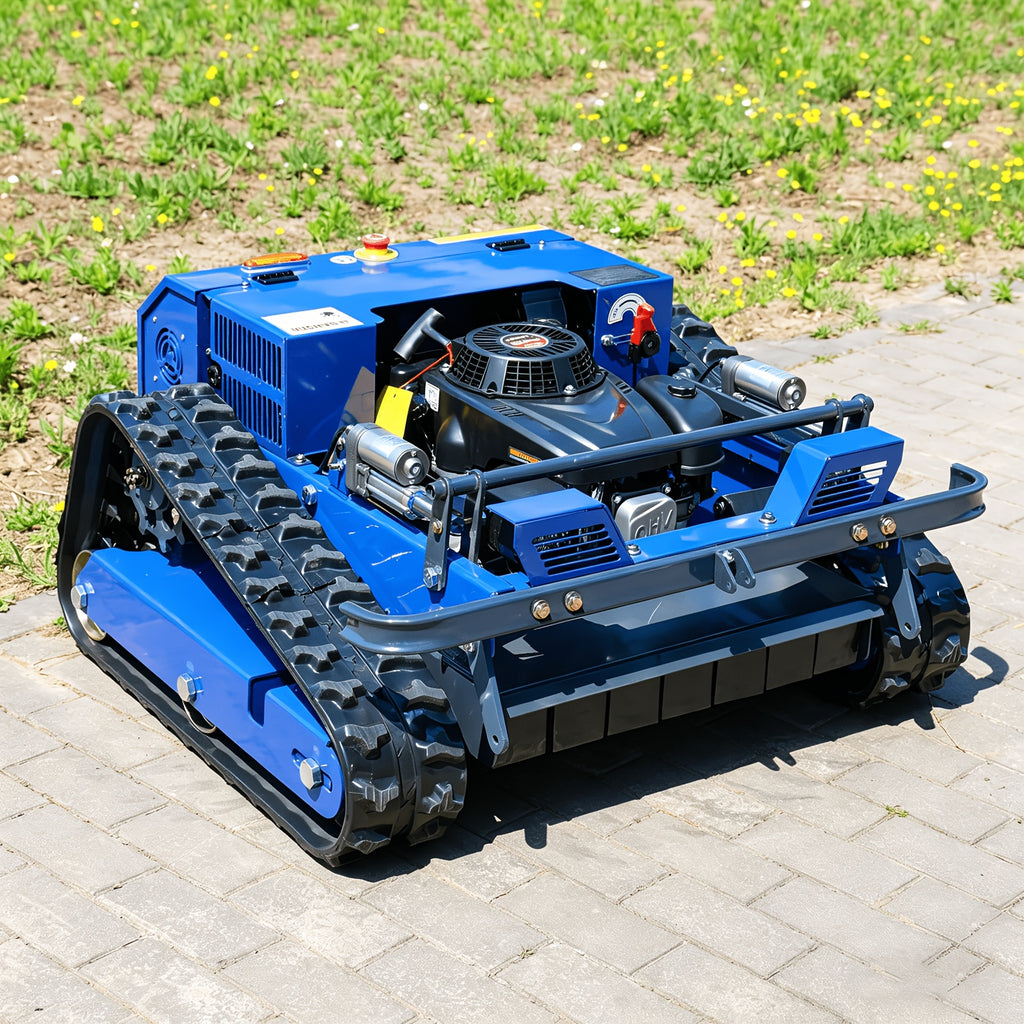 Remote-controlled Lawn Mower, Snow Pusher, All-terrain Self-propelled Robotic Lawn Mower, Outdoor Tools, Garden Tools. Suitable for Lawn Trimming in Various Scenarios, Can Be Used for Winter Snow Removal