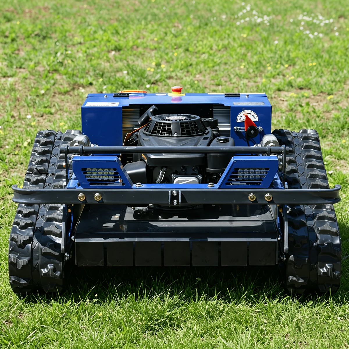 Remote-controlled Lawn Mower, Snow Pusher, All-terrain Self-propelled Robotic Lawn Mower, Outdoor Tools, Garden Tools. Suitable for Lawn Trimming in Various Scenarios, Can Be Used for Winter Snow Removal