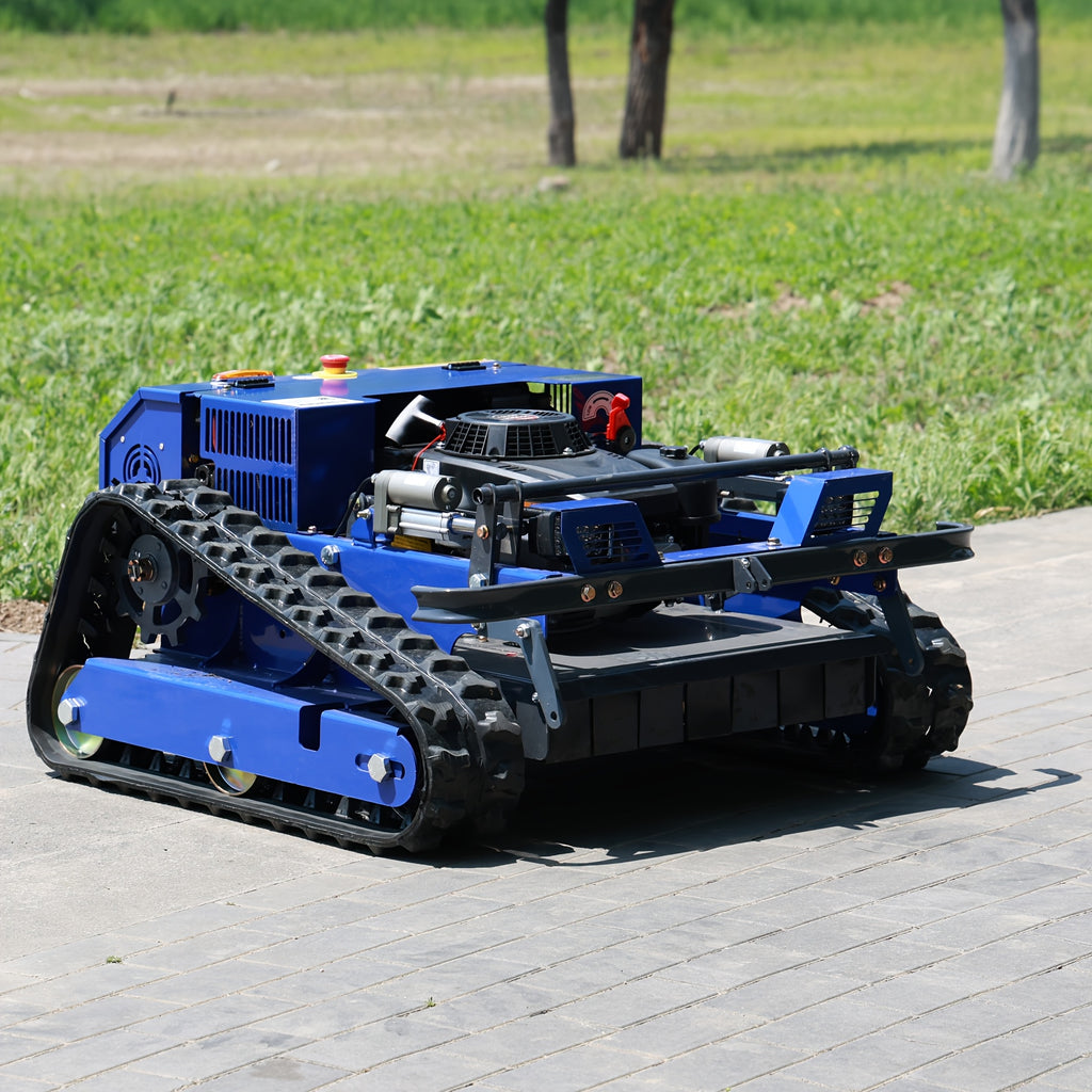 Remote-controlled Lawn Mower, Snow Pusher, All-terrain Self-propelled Robotic Lawn Mower, Outdoor Tools, Garden Tools. Suitable for Lawn Trimming in Various Scenarios, Can Be Used for Winter Snow Removal