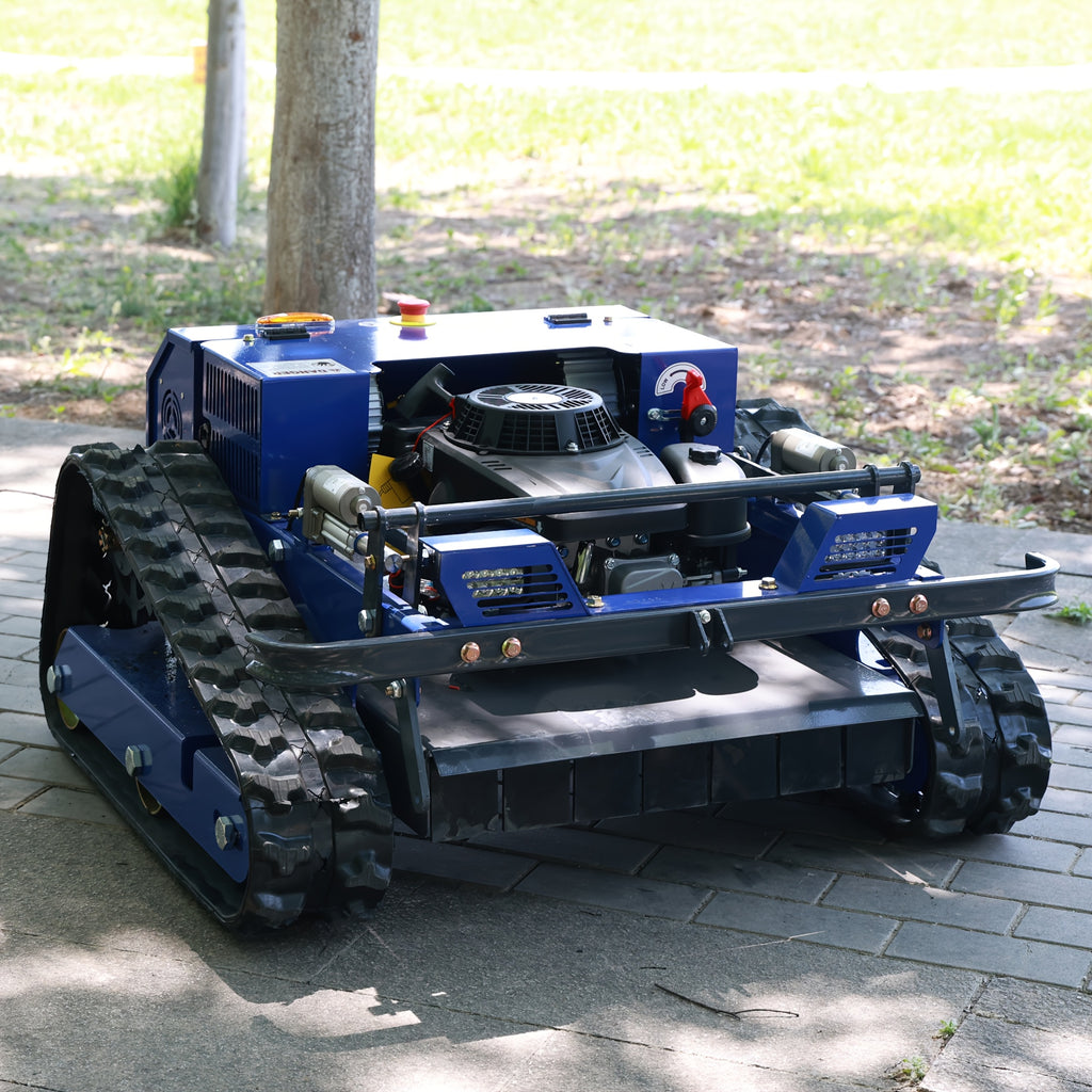 Remote-controlled Lawn Mower, Snow Pusher, All-terrain Self-propelled Robotic Lawn Mower, Outdoor Tools, Garden Tools. Suitable for Lawn Trimming in Various Scenarios, Can Be Used for Winter Snow Removal