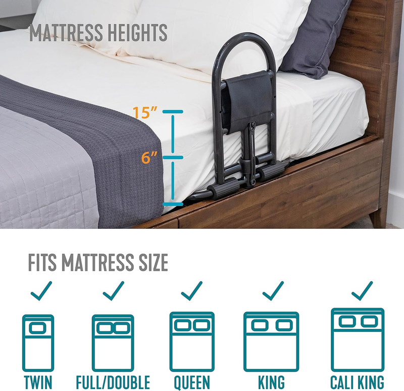 Safety Bariatric Bed Safety Handles Rails