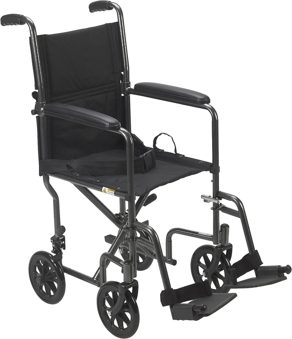 Medical Lightweight Folding Transport Wheelchair