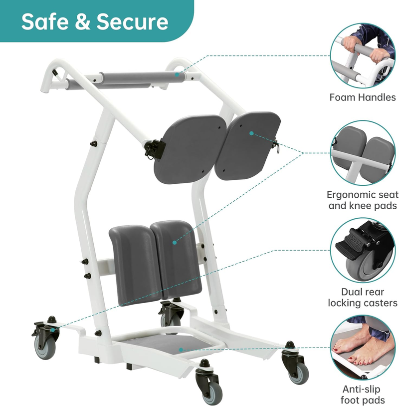 Sit to Stand Patient Transport Medical Equipment