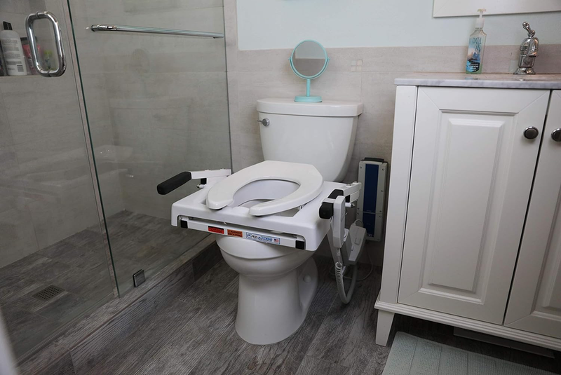 TILT Toilet Incline Lift, Battery Powered