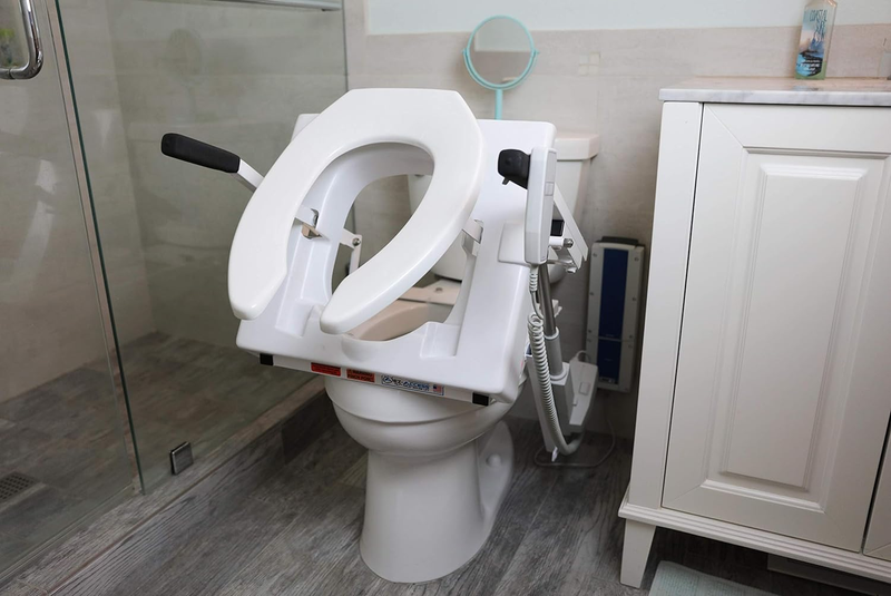 TILT Toilet Incline Lift, Battery Powered