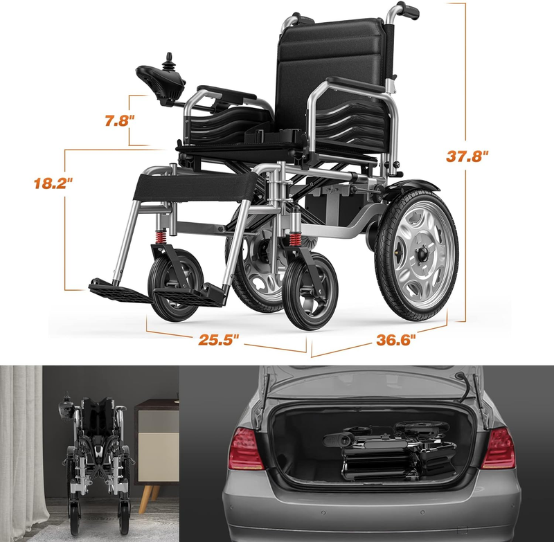 Electric Wheelchair Anti Tipper Motorized