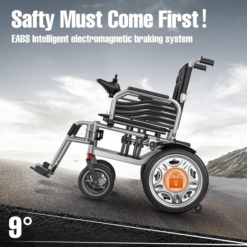 Electric Wheelchair Anti Tipper Motorized