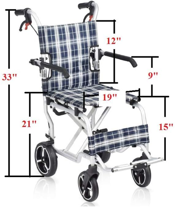 Wheelchair Transport Aluminum Swingaway