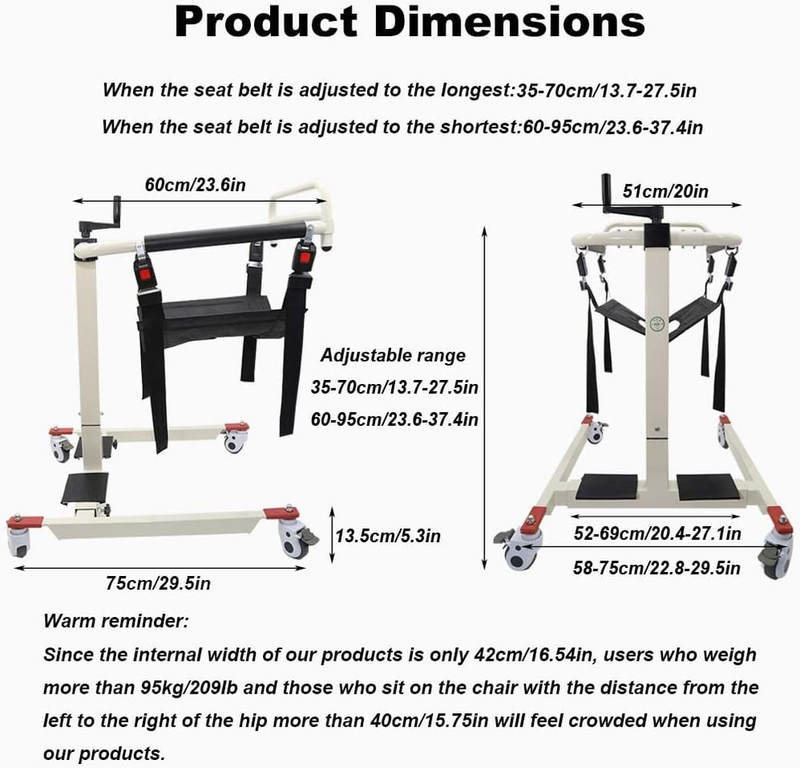 Transfer Elderly Adjustable Multifunctional