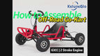 Adult Off-Road Go Kart with Heavy-Duty Reinforced Frame & All-Terrain Tires, Suitable for Grassland, Gravel & Rough Terrains, Comes with Complete Safety Protective Gear for Outdoor Racing & Family Gathering, Perfect Birthday & Holiday Gift