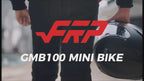 FRP GMB100 100cc Gas Mini Bike for Adults, 4-Stroke Engine, 28 MPH Top Speed, EPA Certified, Engineered for Longevity 10,000 km Lifespan, Off-Road Trail Dirt Bike, 220 Lbs Capacity