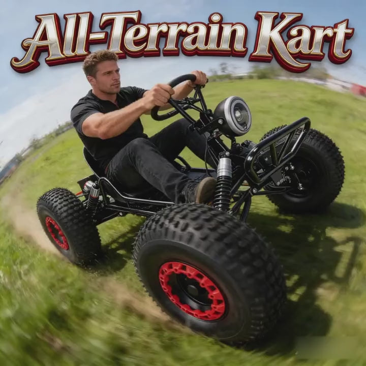 Adult Go-karts And High-speed Off-road Go-karts, 6-inch Off-road Tires, Rear Disc Brakes